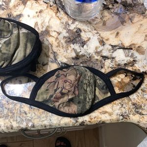 12 PACK OF BRAND NEW KIDS MOSSY OAK FACE MASKS